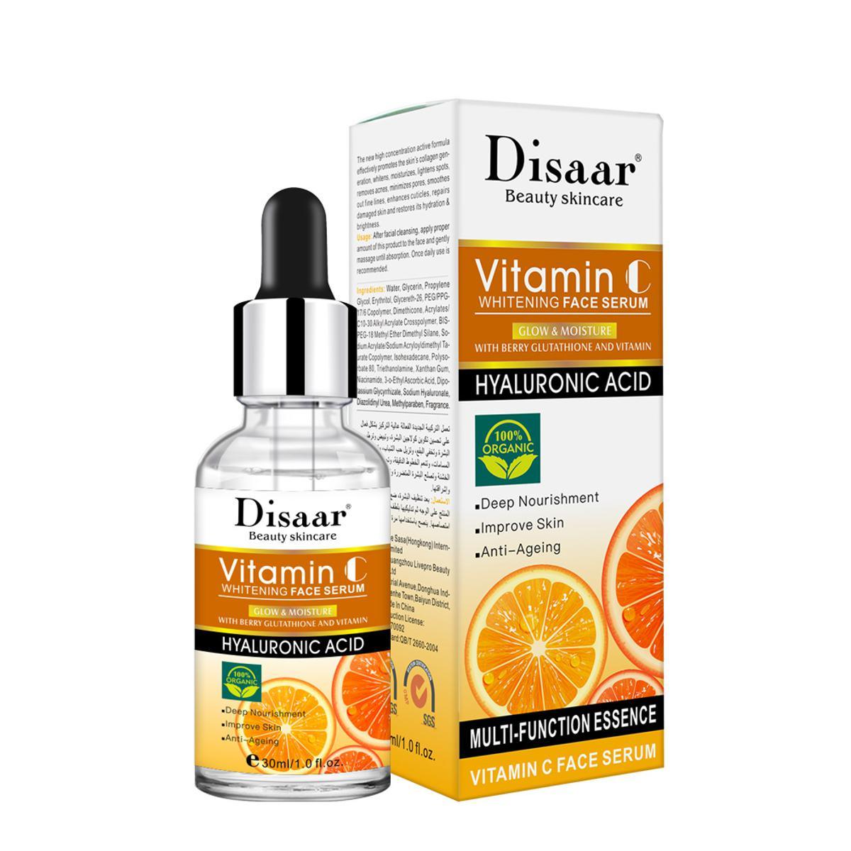 DISAAR VITAMIN C FACE SERUM 30ML - Elite Cosmetics