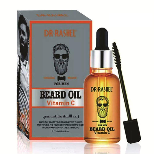 Dr. Rashel Beard Oil Hair Growth Oil 30ml - 100% Original | Best Beard Growth Oil for Fuller Beard in Pakistan - Elite Cosmetics