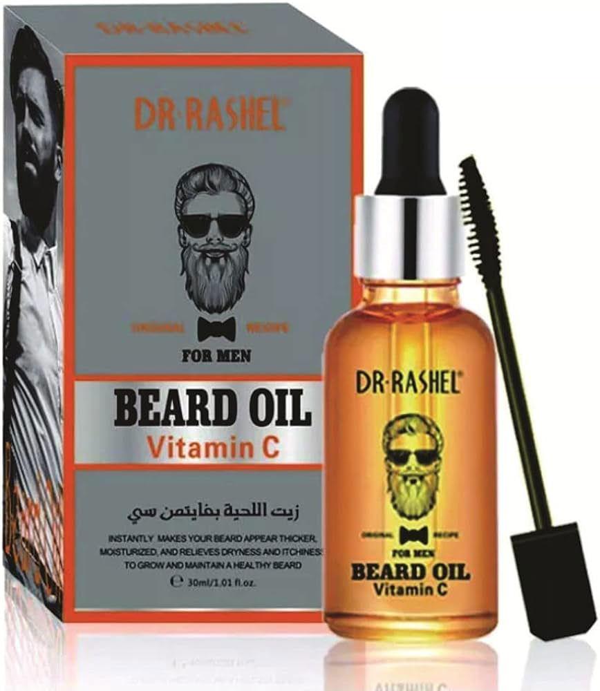 Dr. Rashel Beard Oil Vitamin C 30ml - Nourish & Revitalize Your Beard - Elite Cosmetics