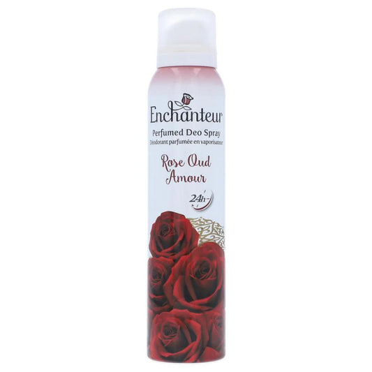 Enchanteur- Rose Oud Body Spray, 150ml - Elite Cosmetics