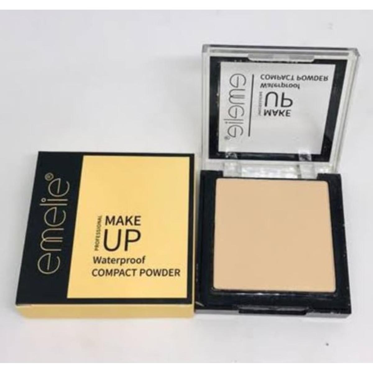 Face Powder Emelie Compact Powder Waterproof - Elite Cosmetics