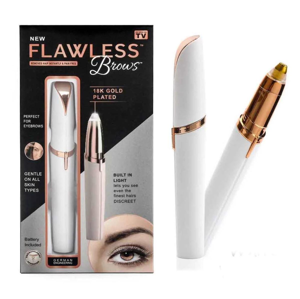 Flawless Facial Eyebrow Trimmer - Elite Cosmetics