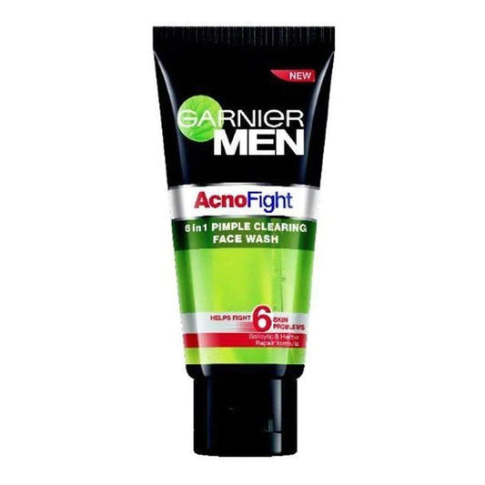 Garnier Men Acno Fight Face Wash 50ML - Elite Cosmetics