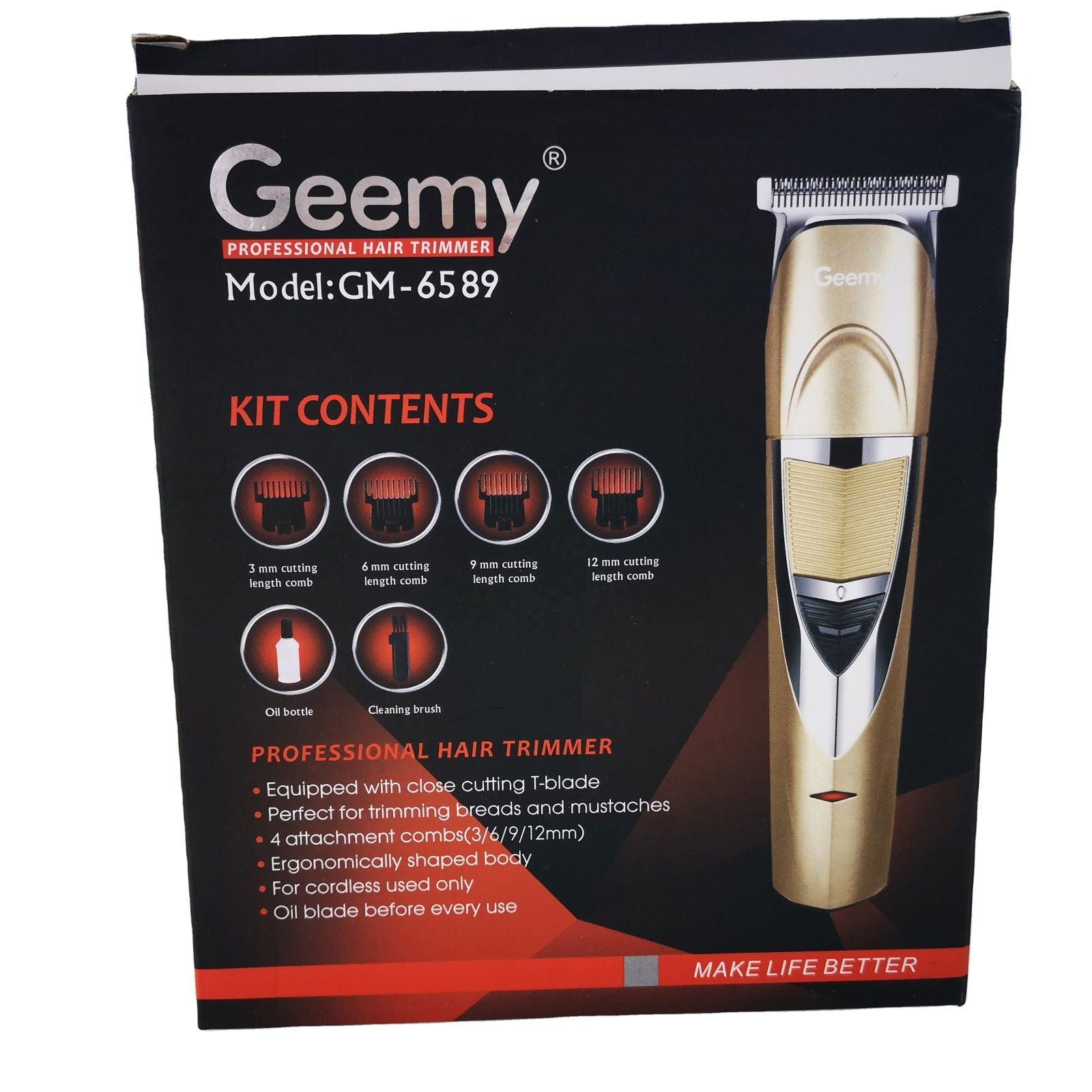 Geemy Hair Trimmer GM6589 - Elite Cosmetics