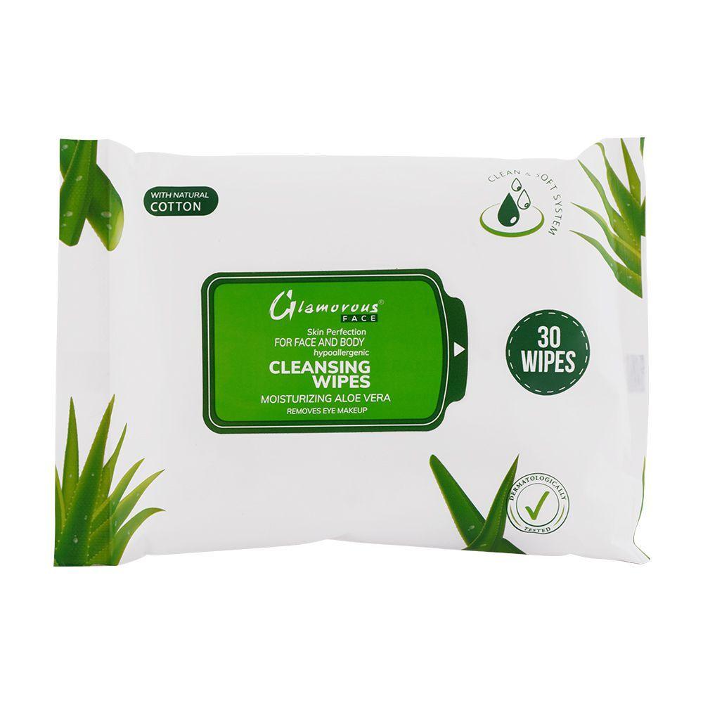 Glamorous Facial Wipes 30Pcs - Elite Cosmetics