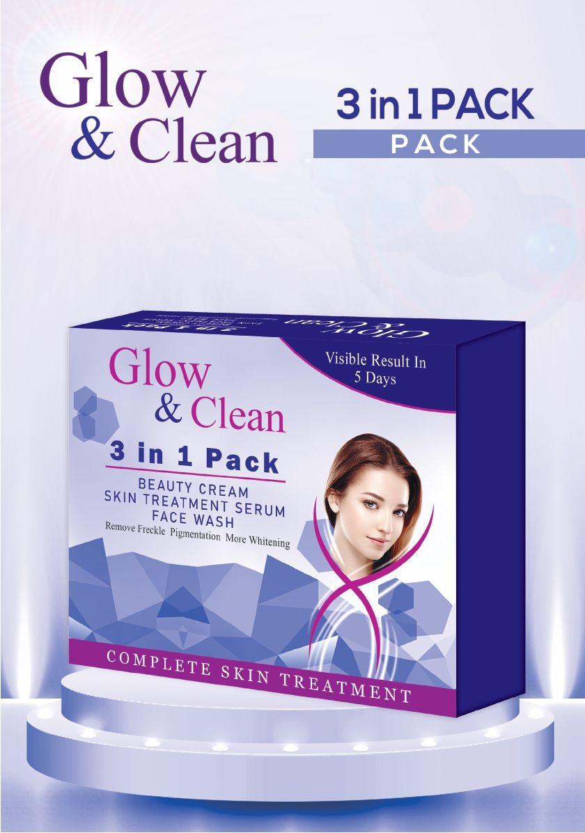 Glow & Clean 3 in 1 Beauty Pack - Elite Cosmetics