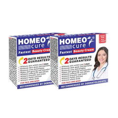 Homeocure Pack of 2 and Glupatone - Complete Skin Whitening & Care Solution - Elite Cosmetics