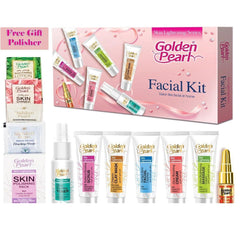 Golden Pearl Facial Kit With Gift - Radiant Skin Essentials - Elite Cosmetics