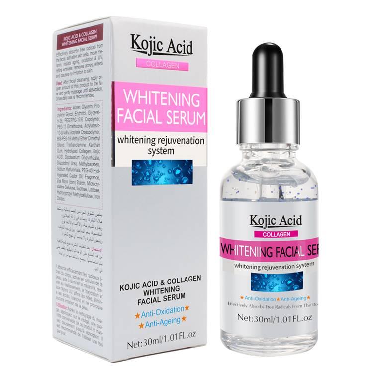 Guanjing Kojic Acid Collagen Whitening Facial Serum - Elite Cosmetics