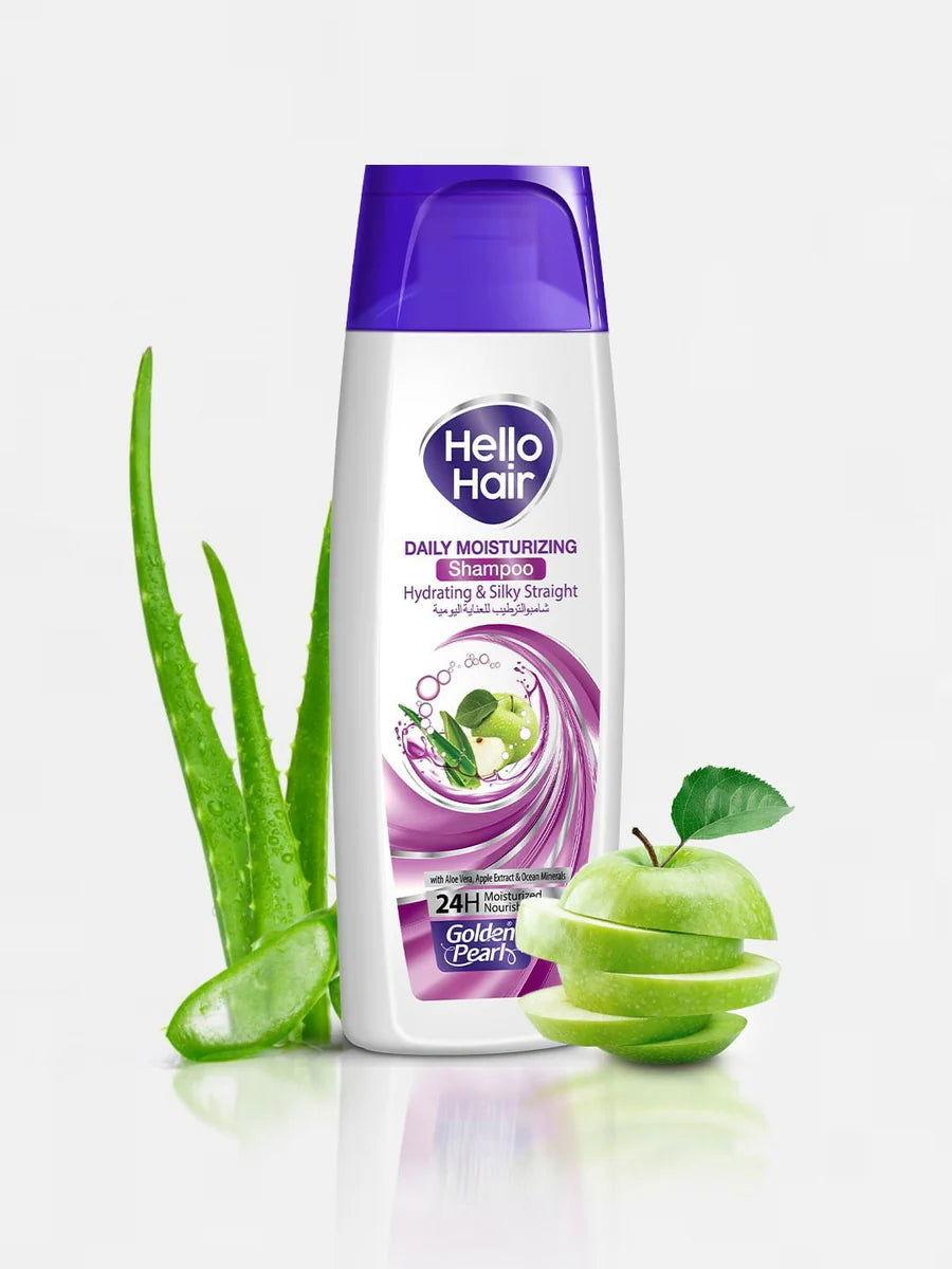 Hello Hair Daily Moisturizing Shampoo 180ml - Nourishing Hydration for Everyday Care - Elite Cosmetics