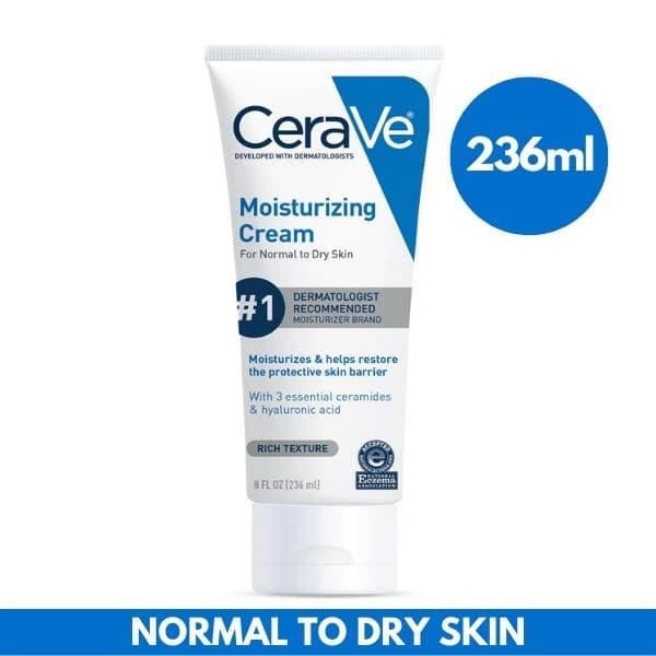 Hydrate & Soothe Dry Skin With CeraVe Moisturizing Cream (236ml) - Elite Cosmetics