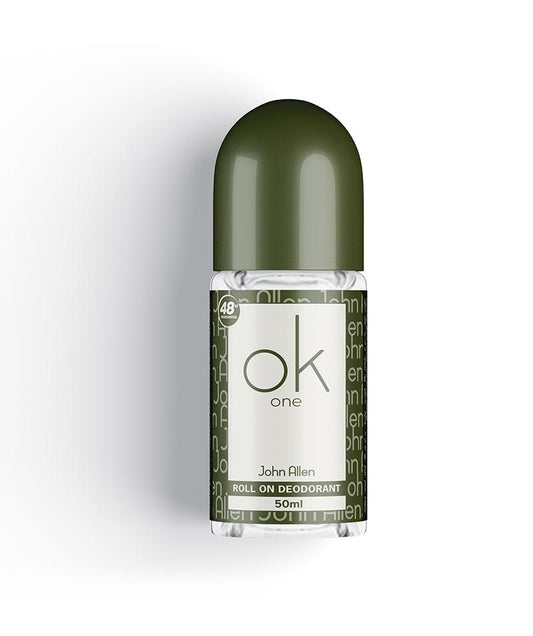 John Allen OK One Roll on Deodorant 50 ML - Elite Cosmetics