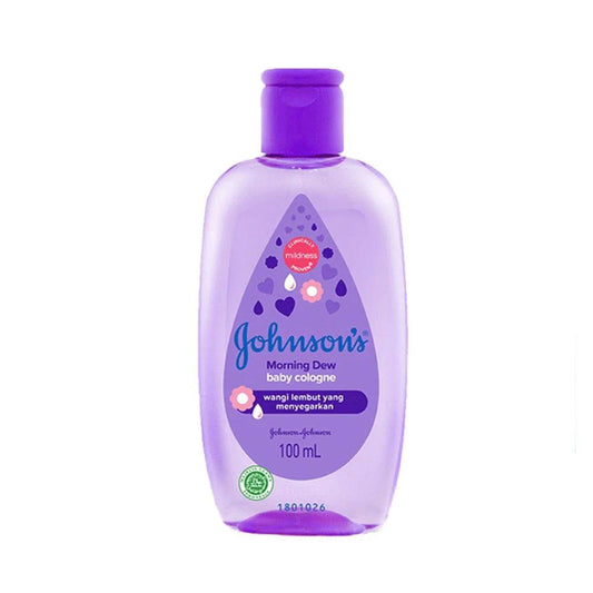 Johnson's Baby Cologne Purple Morning Dew 100ml - Gentle & Fresh Fragrance - Elite Cosmetics