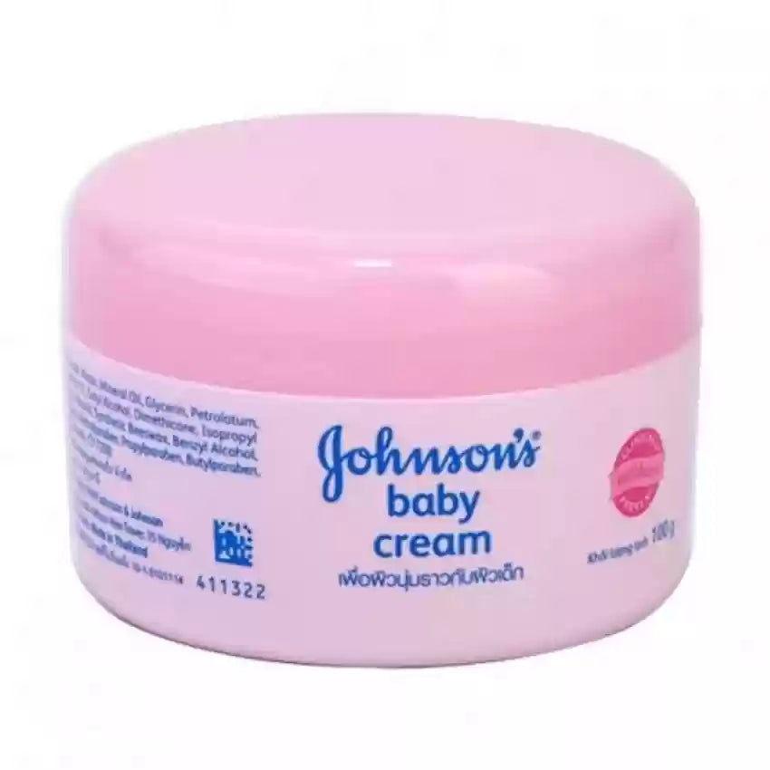 Johnson's Baby Cream 100g - Gentle & Moisturizing - Elite Cosmetics