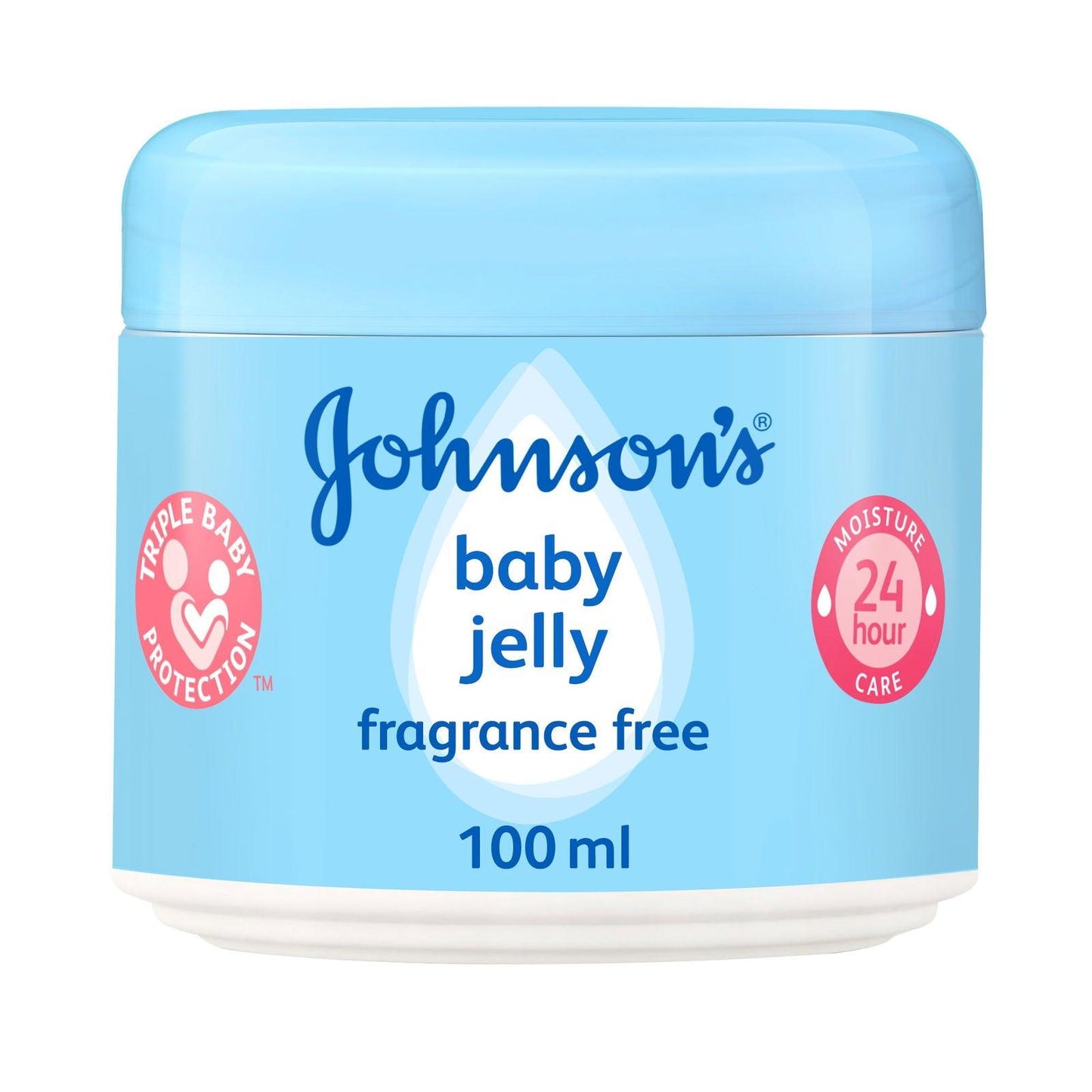 Johnson's Baby Jelly Fragrance Free 100g - Gentle & Soothing - Elite Cosmetics