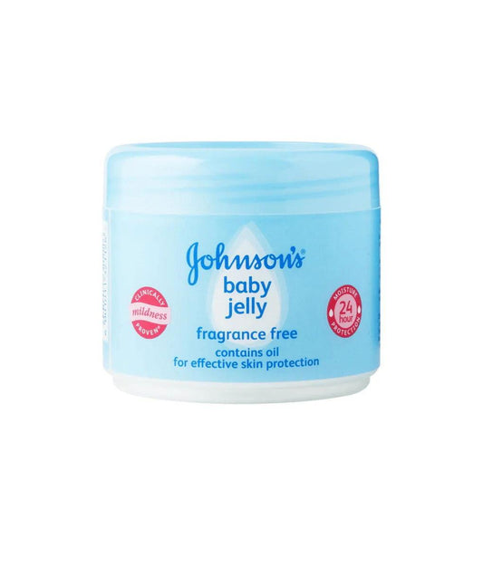 Johnson's Baby Jelly Fragrance Free 250g - Gentle & Soothing - Elite Cosmetics