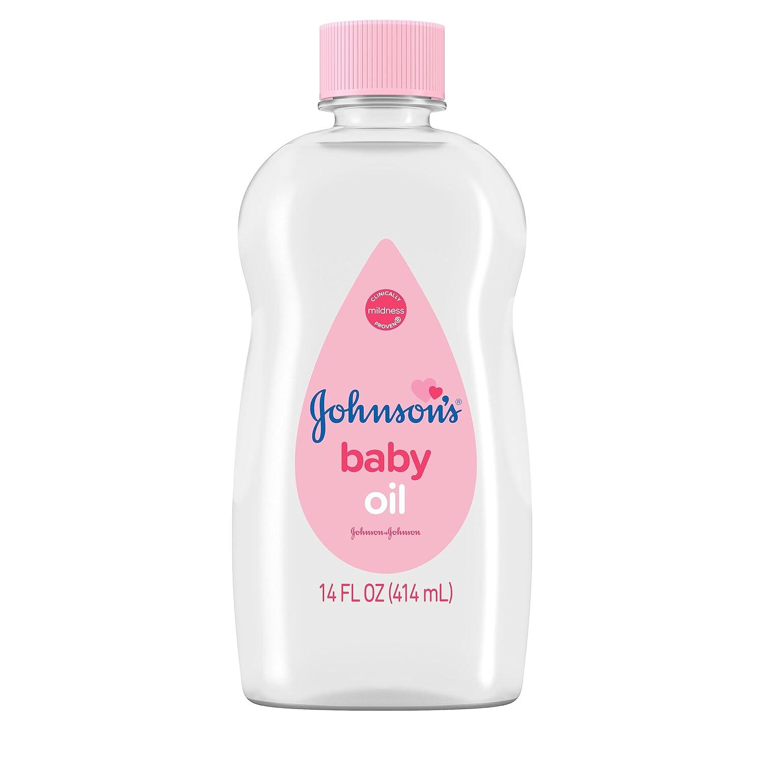 Johnson's Baby Oil 500ml - Gentle & Moisturizing - Elite Cosmetics