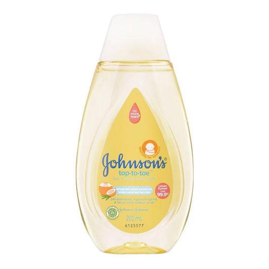 Johnson's Baby Top To Toe Shampoo 200ml - Elite Cosmetics