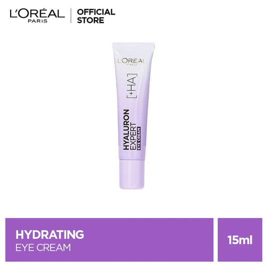 LOreal Paris - Hyaluron Expert Replumping Moisturizing Eye Cream 15 ml - Elite Cosmetics