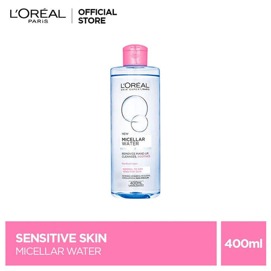 LOreal Paris - Micellar Water Makeup Remover 400 ml - Elite Cosmetics