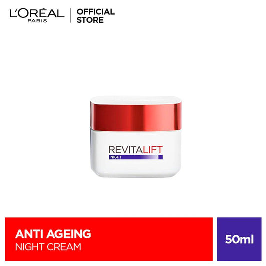 LOreal Paris - Revitalift Classic Anti Aging Night Cream 50 ML - Elite Cosmetics