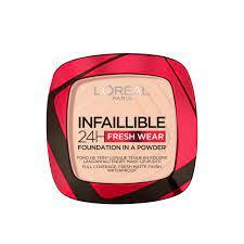 L'Oréal Paris Infallible 24h 2-In-1 Powder Foundation 180 Rose Sand - Elite Cosmetics