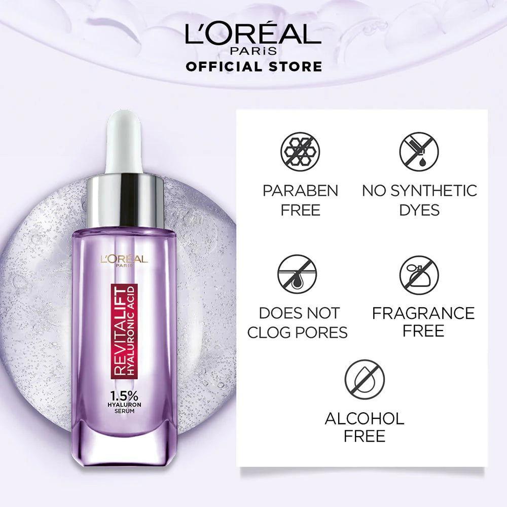 L'Oreal Paris Revitalift Hyaluronic Acid Serum 15ml - Elite Cosmetics