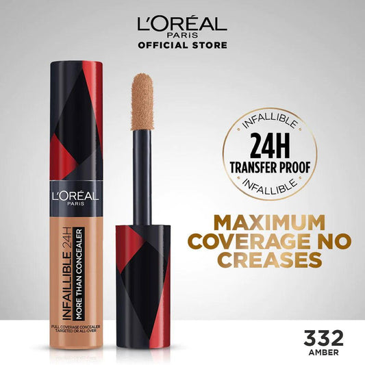 Loreal Paris - Infallible Full Wear Concealer - 332 Amber - Elite Cosmetics