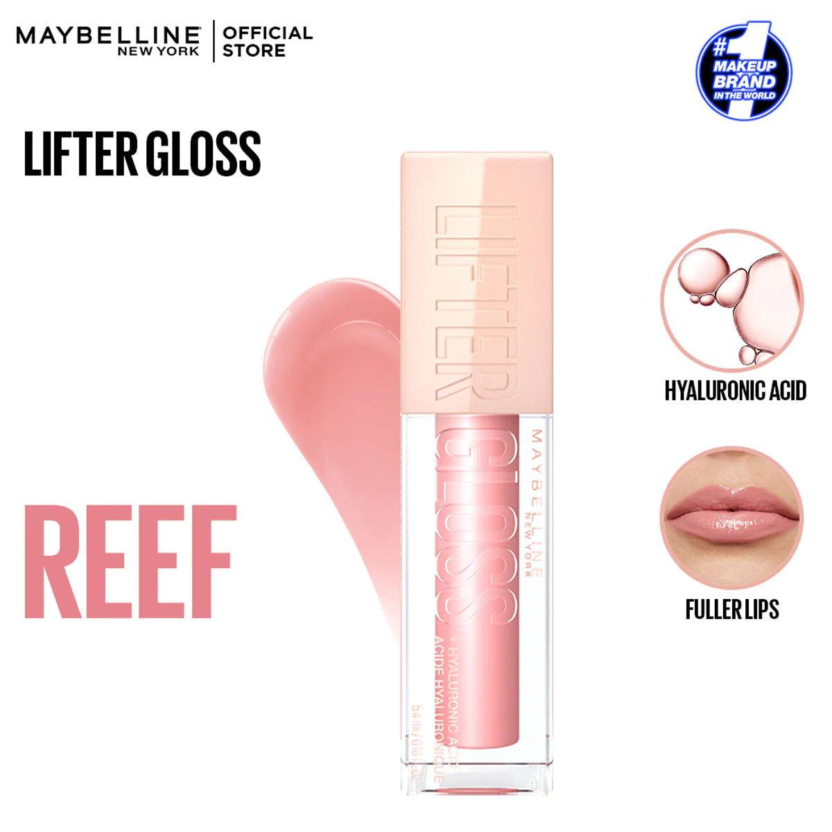 Maybelline - Gloss Hydrating Lip Gloss - 006 Reef - Elite Cosmetics