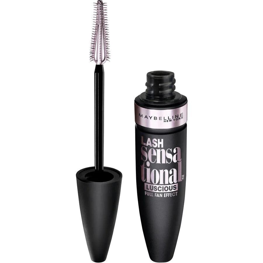 Maybelline - Lash Sensational Luscious With Oil Blend - Black - Elite Cosmetics