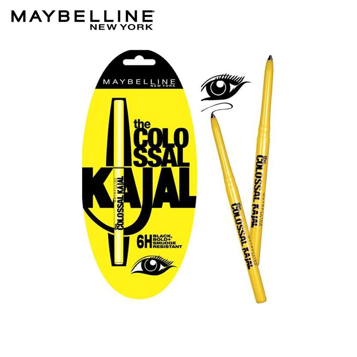 Maybelline - The Colossal Kajal Pencil - Black - Elite Cosmetics