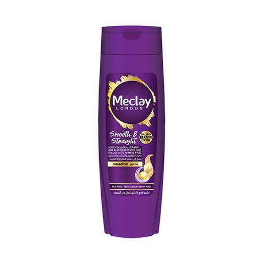 Meclay London Shampoo Smooth & Straight 185ml - Silky, Straight Hair | Elite Cosmetics - Elite Cosmetics