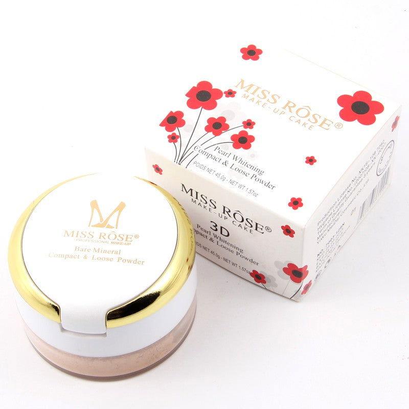 Miss Rose 3D Compact Powder - Elite Cosmetics