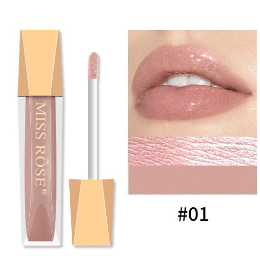 Miss Rose Lip Gloss Velvet Matte Lip Glaze Lipstick Non-Fading - Elite Cosmetics