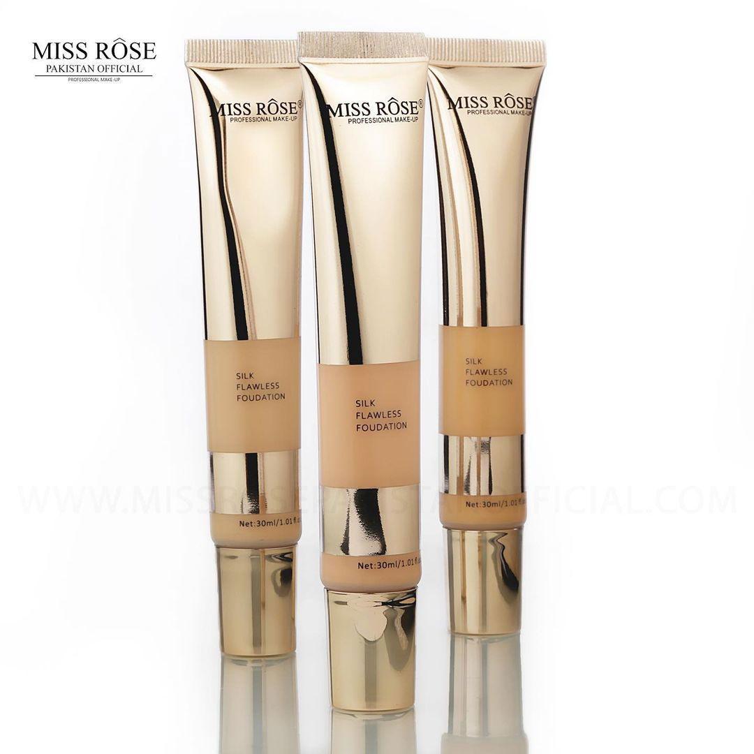 Miss Rose Silk Flawless Foundation - Elite Cosmetics