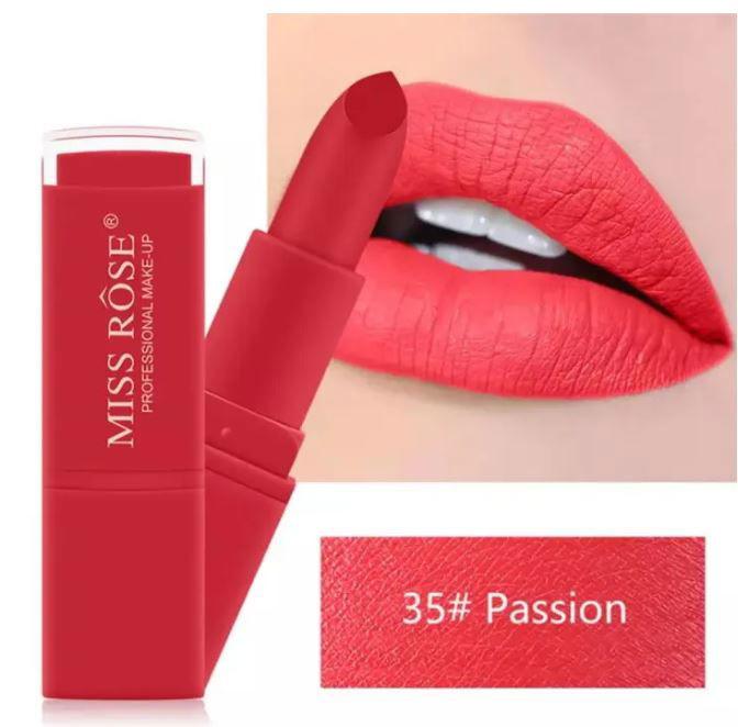 Miss Rose Waterproof Durable Fine Texture Lipstick - Elite Cosmetics