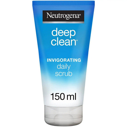 NEUTROGENA, FACIAL SCRUB, DEEP CLEAN, INVIGORATING, NORMAL TO COMBINATION SKIN, 150ML - Elite Cosmetics