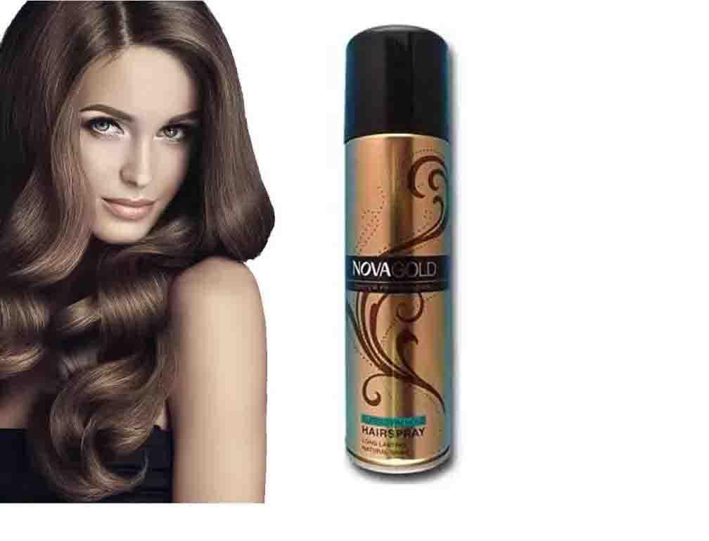 Nova Gold Hair Spray 200ml - Elite Cosmetics