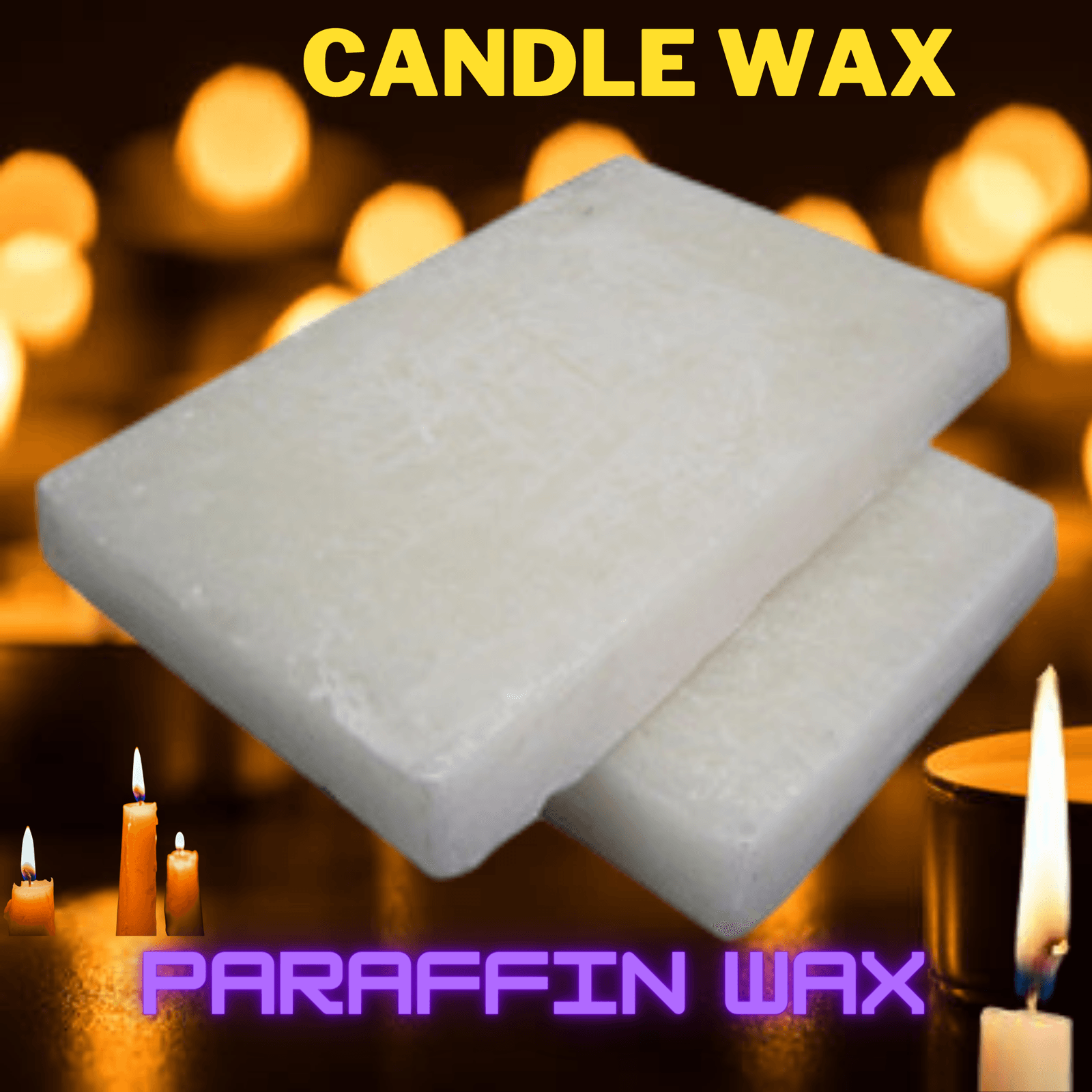 Paraffin Wax For Candles & DIY 100Grams - Elite Cosmetics