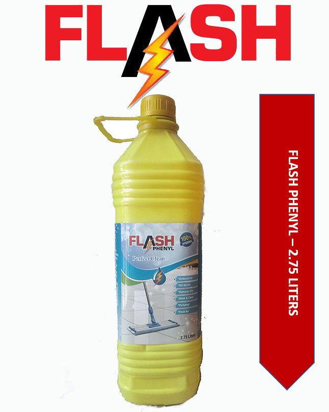 Phenyl Antibacterial Perfumed - Flash Brand - 2.75 Liters - Elite Cosmetics