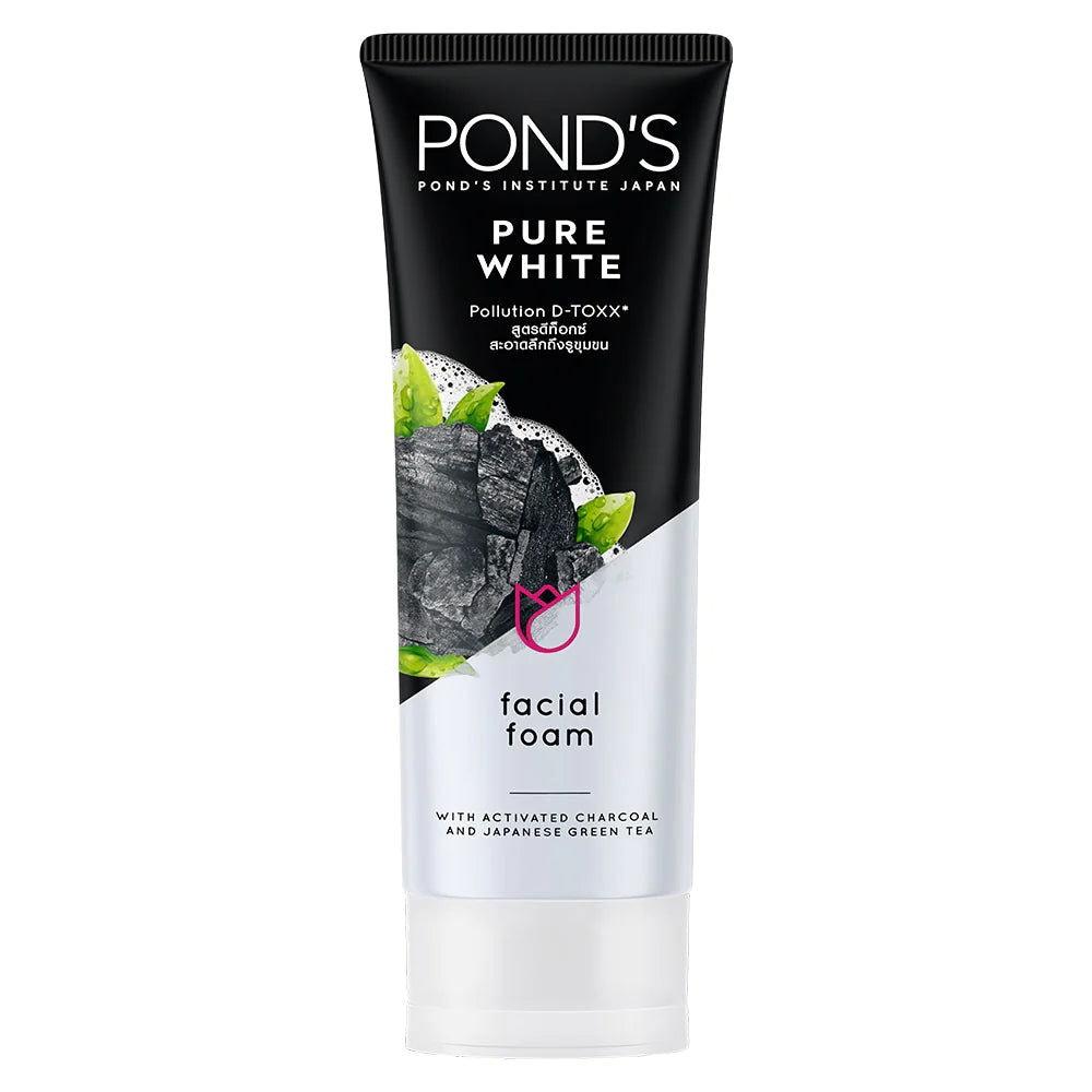 Ponds Face Wash Pure White 100ml - Brighten & Purify Your Skin - Elite Cosmetics