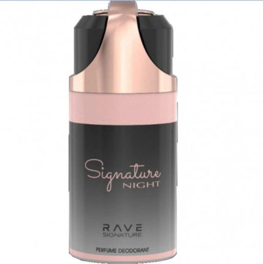 Rave Signature Perfumed Body Spray, 250ml - Elite Cosmetics