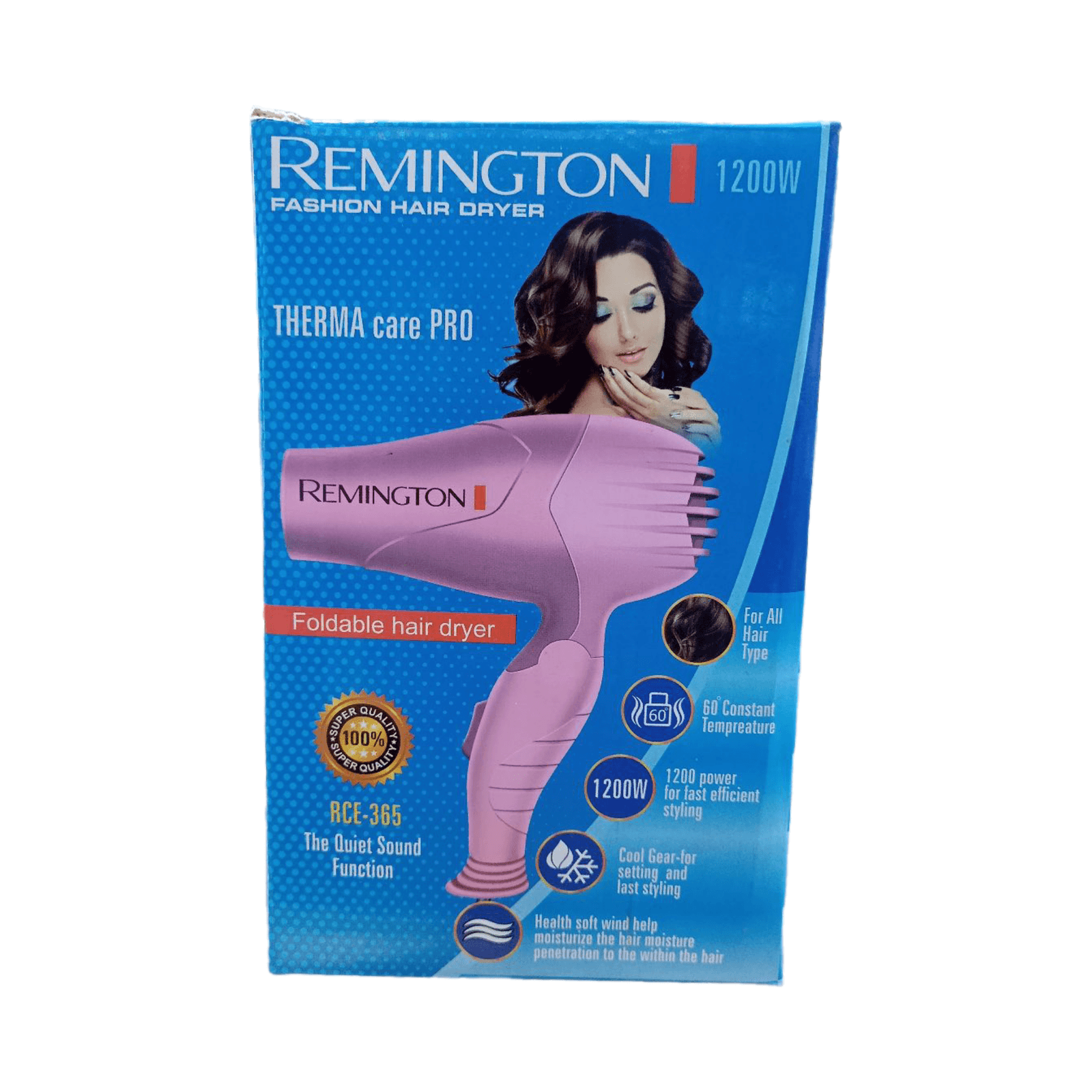 Remington Mini Hair Dryer Foldable - Elite Cosmetics