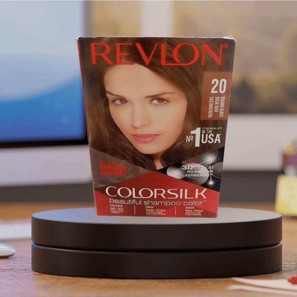 Revlon Hair Color Shampoo Sachet Pack 1Pc - Quick & Easy Hair Color - Elite Cosmetics