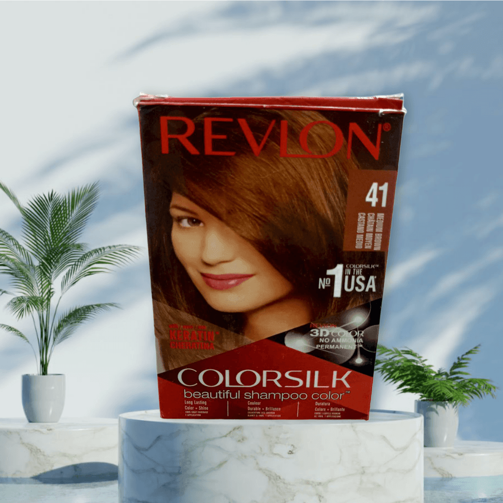 Revlon Hair Color Shampoo Sachet Pack 1Pc - Quick & Easy Hair Color - Elite Cosmetics
