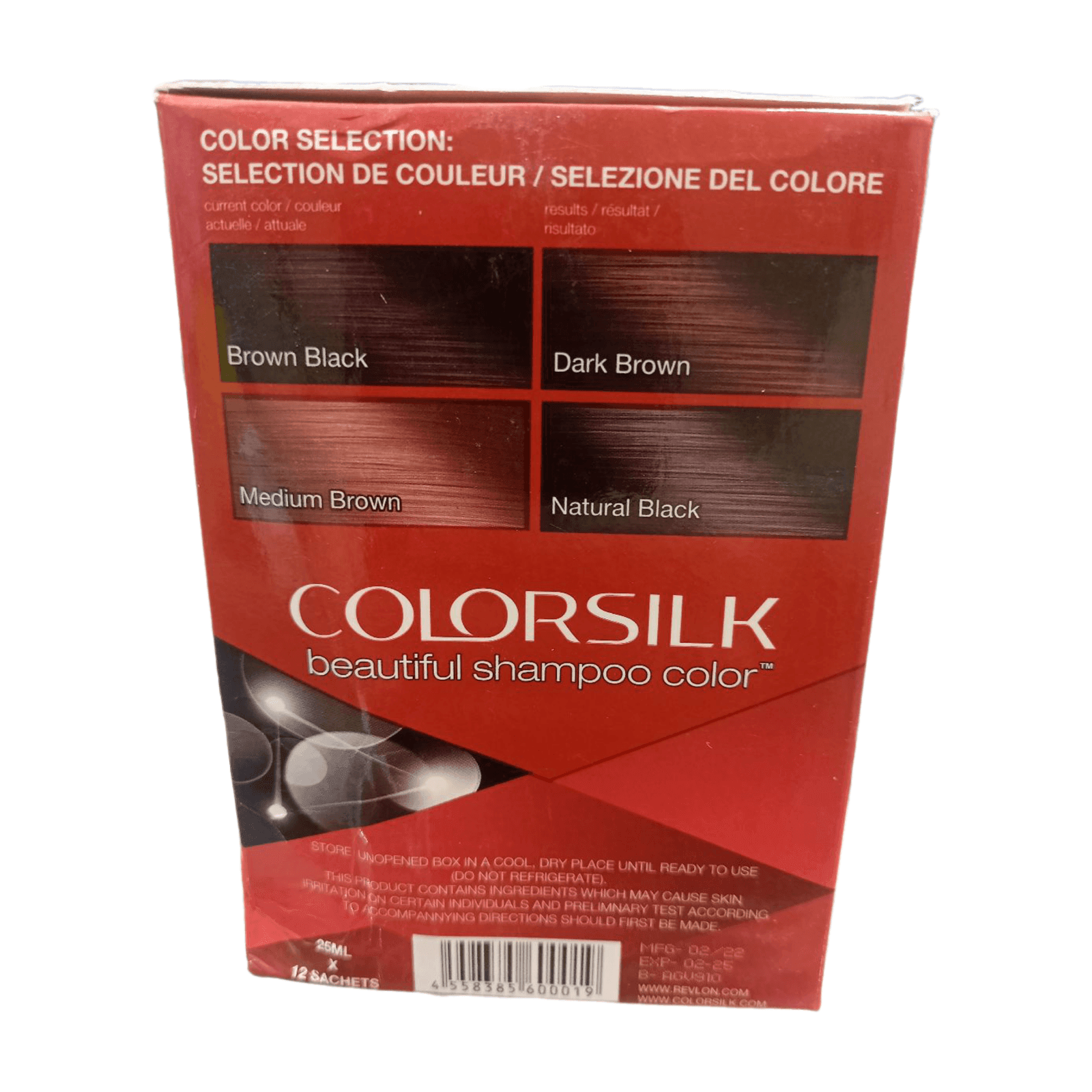 Revlon Hair Color Shampoo Sachet Pack 1Pc - Quick & Easy Hair Color - Elite Cosmetics