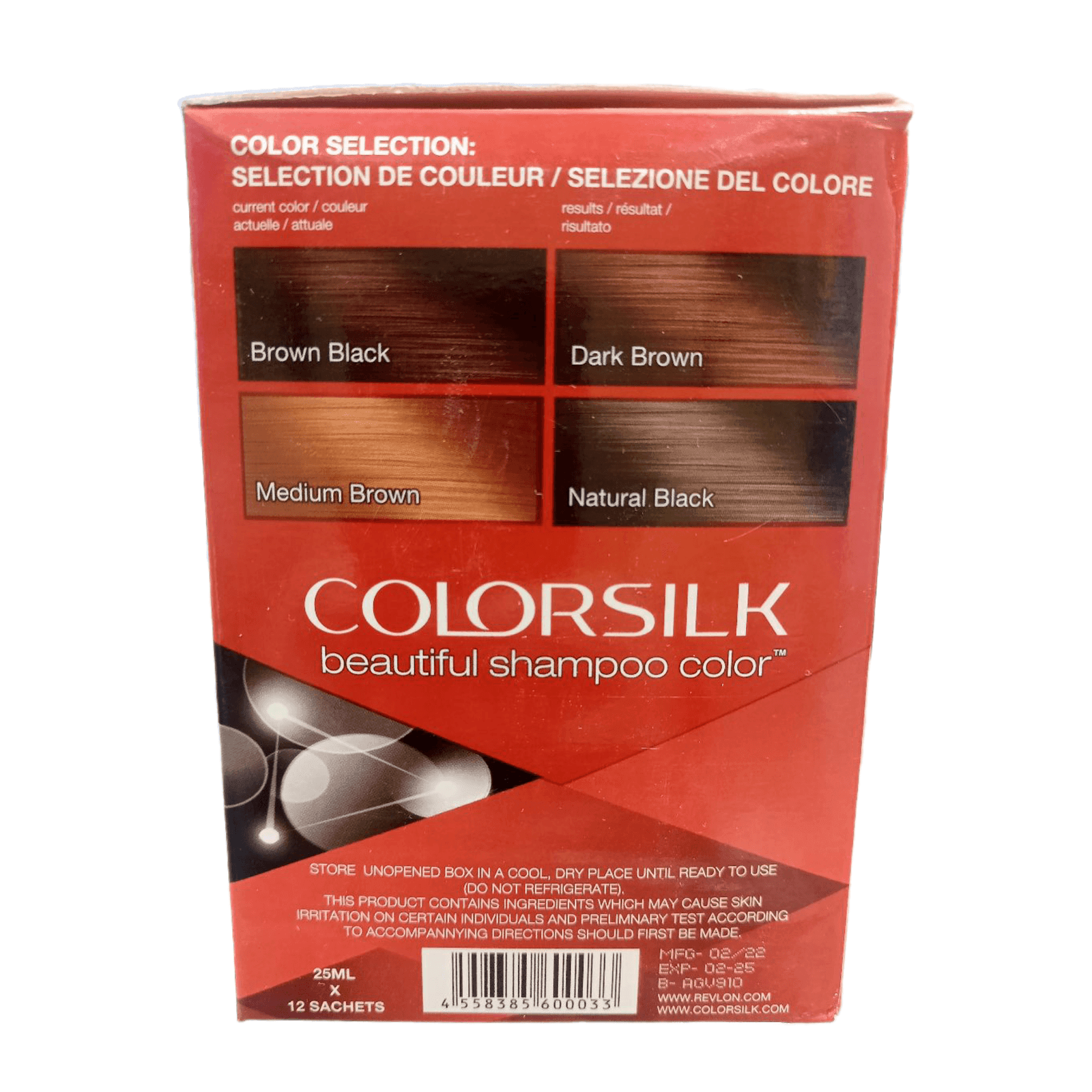 Revlon Hair Color Shampoo Sachet Pack 1Pc - Quick & Easy Hair Color - Elite Cosmetics
