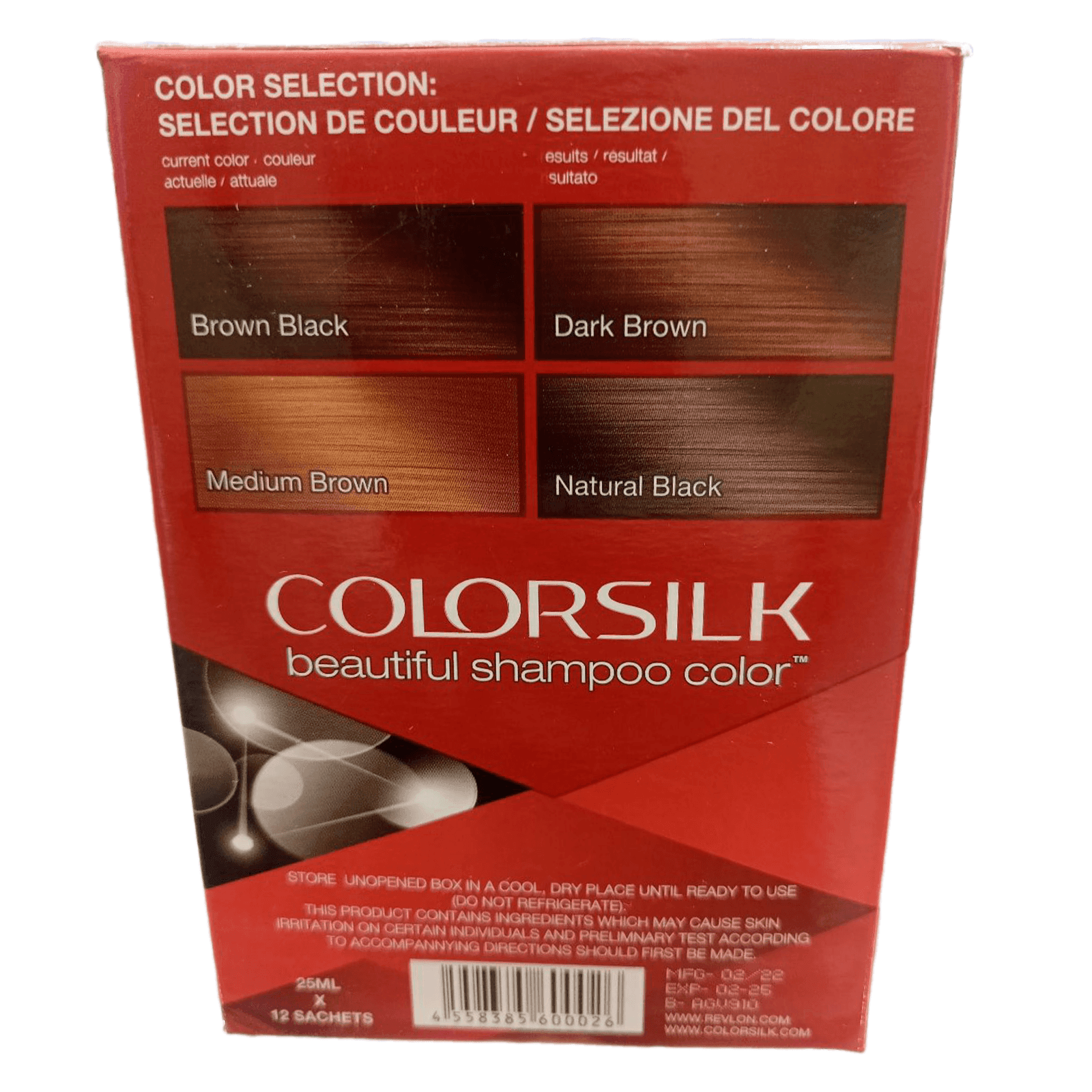 Revlon Hair Color Shampoo Sachet Pack 1Pc - Quick & Easy Hair Color - Elite Cosmetics