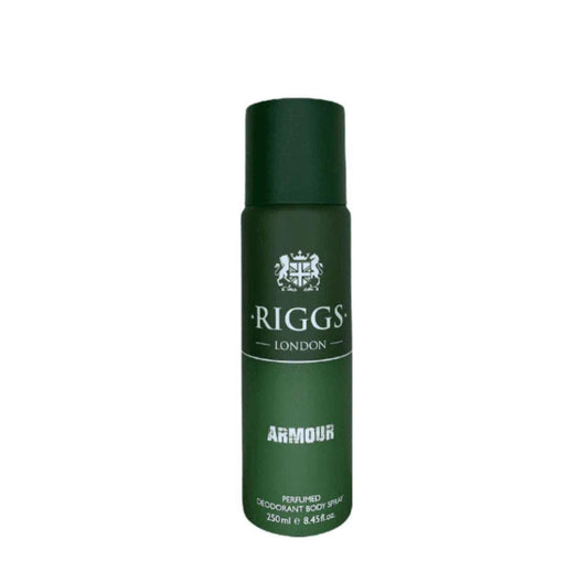 Riggs London Perfumed Deodorant Spray For Men Armour - 250ml - Elite Cosmetics