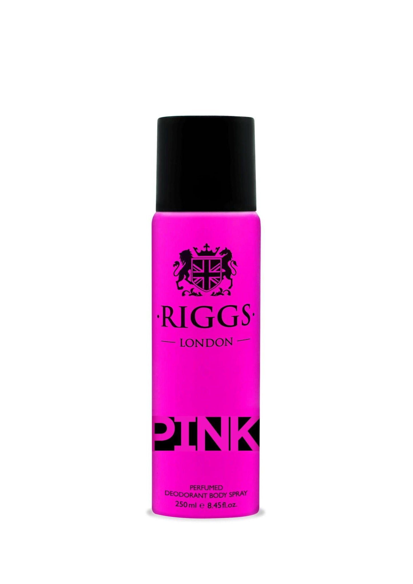 Riggs London Perfumed Deodorant Spray For Men Pink - 250ml - Elite Cosmetics